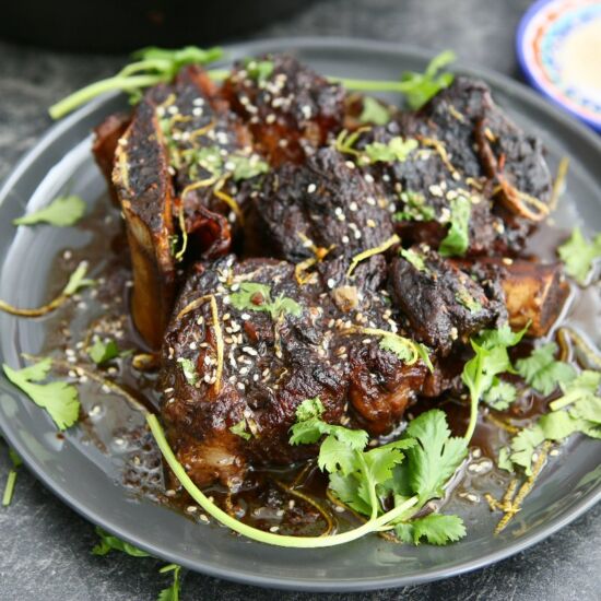 Black Garlic Beef Short Ribs