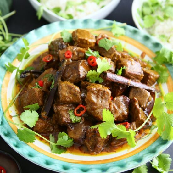Coconut and Cinnamon Beef Curry