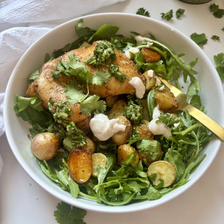 Sheet Pan Chimichurri Chicken