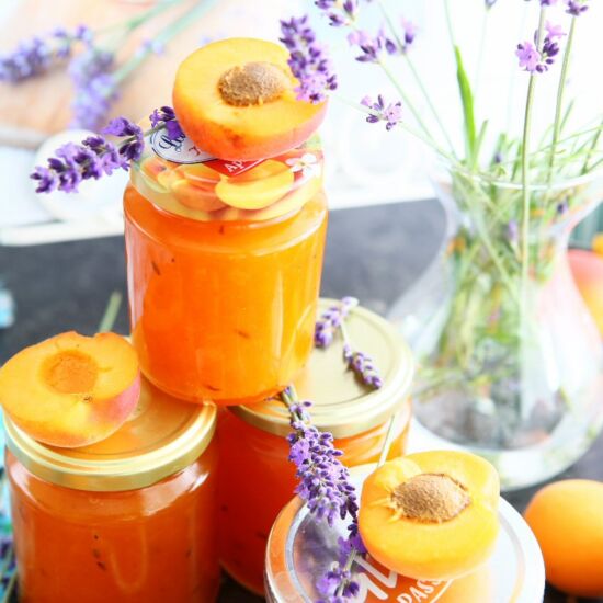 Apricot Lavender Jam