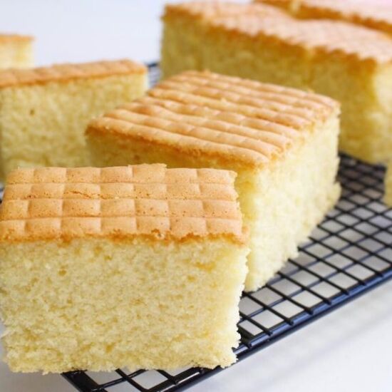 Soft Japanese Castella Cake