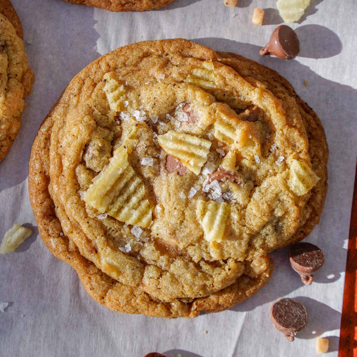 Sweet Salty Chocolate Chip Cookies
