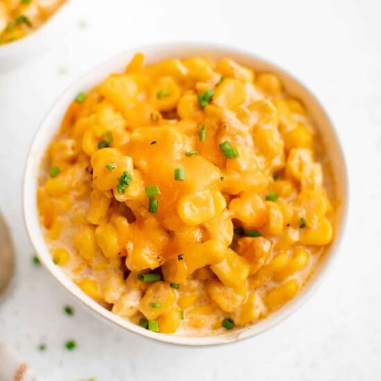 Cheesy Crockpot Corn