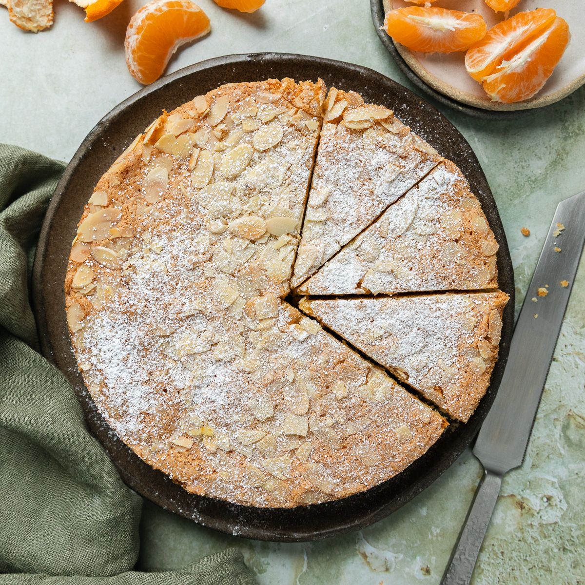 Almond Mandarin Cake (Gluten-free)