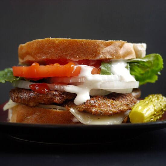 Amish Fried Zucchini Sandwiches