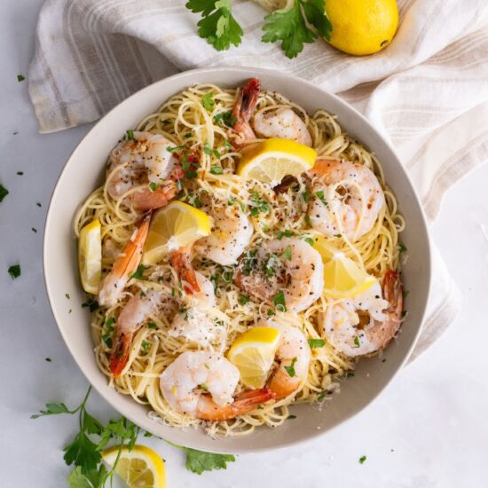 20-Minute Shrimp Scampi Pasta
