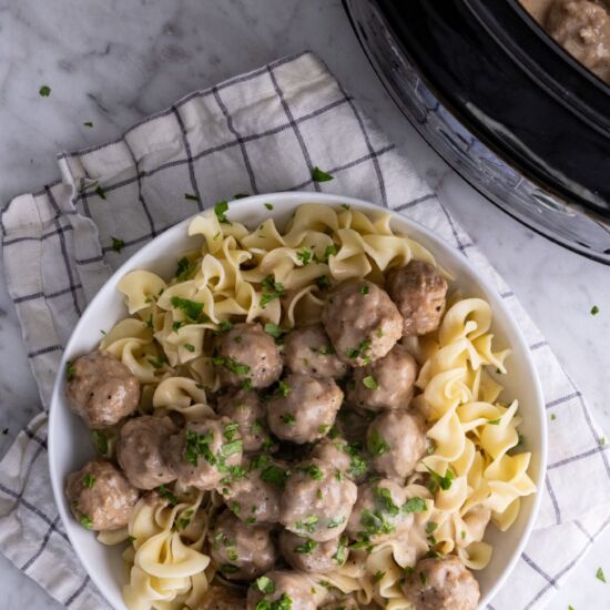 IKEA Slow Cooker Swedish Meatballs