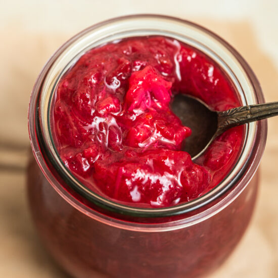 Rhubarb-Vanilla Jam