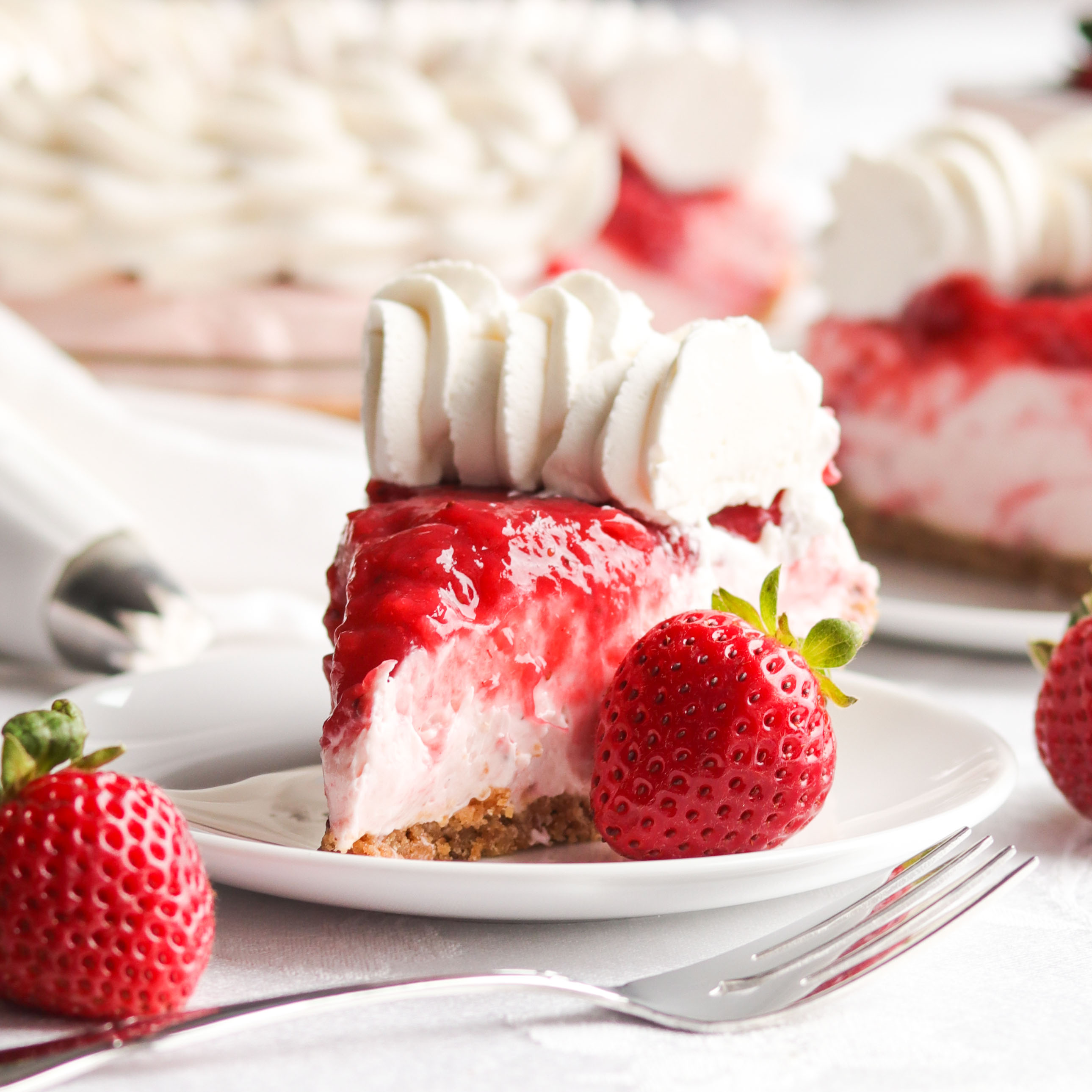 Strawberry Cream Pie