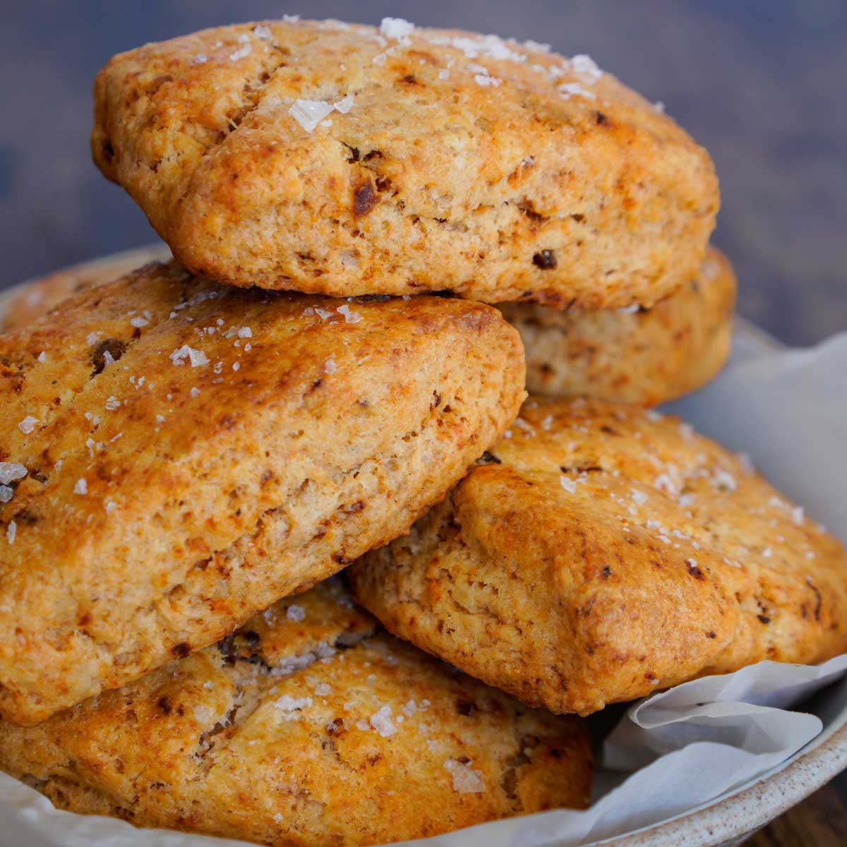 Easy Savory Tomato & Cheese Scones