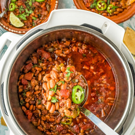 Easy Instant Pot Charro Beans