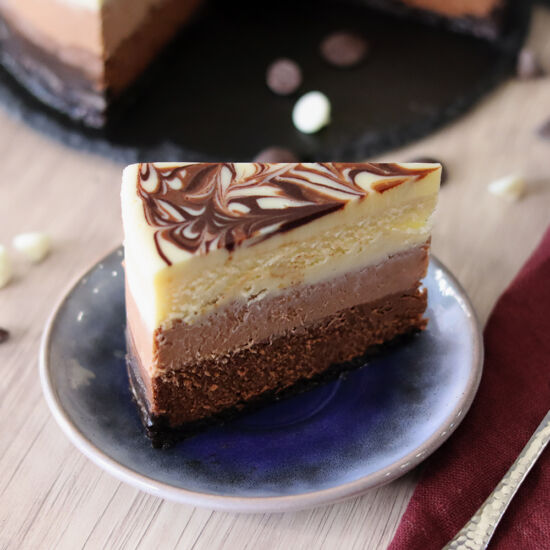Triple Chocolate Cheesecake