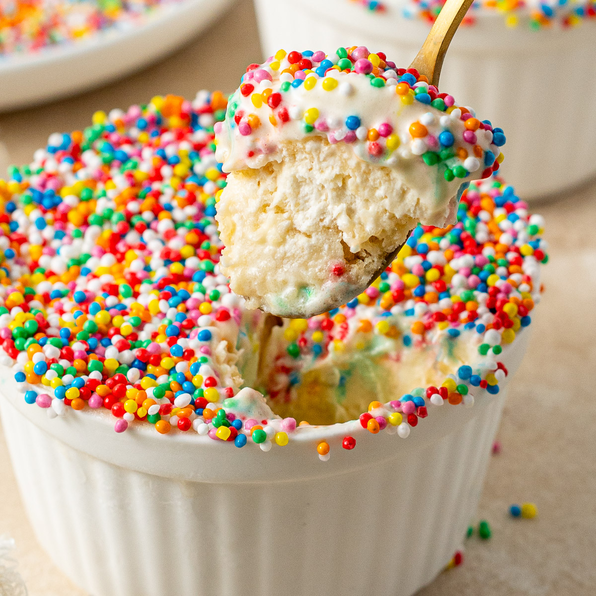 Easy Viral Dot Cake Mug Cakes