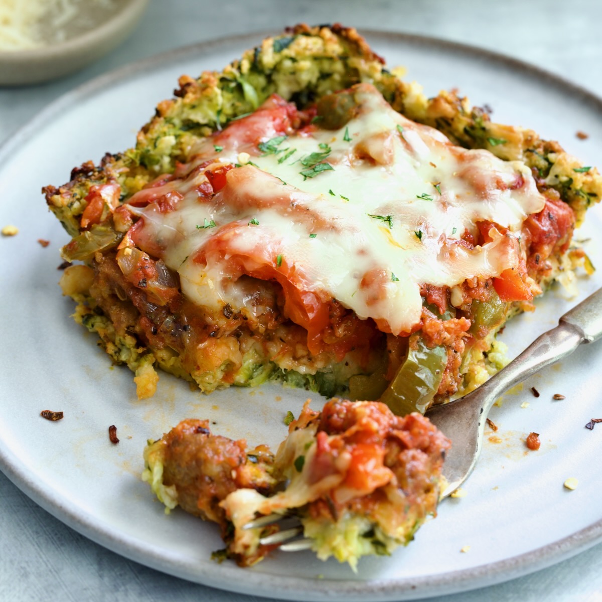 Zucchini Pizza Casserole