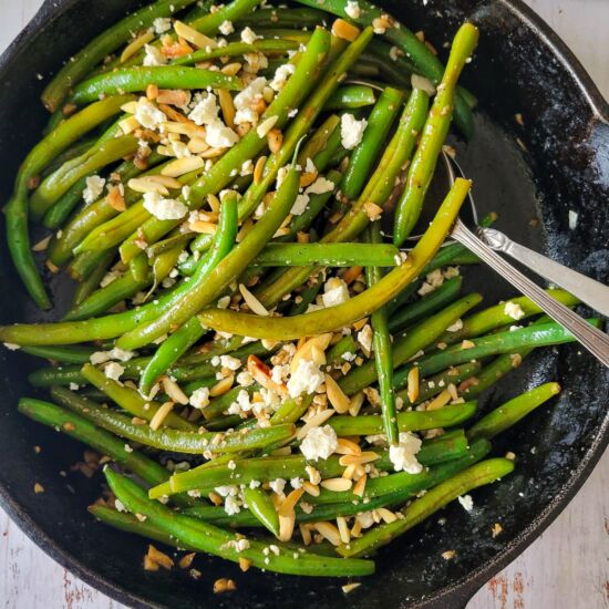 Easy Balsamic Green Beans