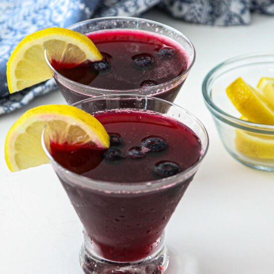 Blueberry Martini