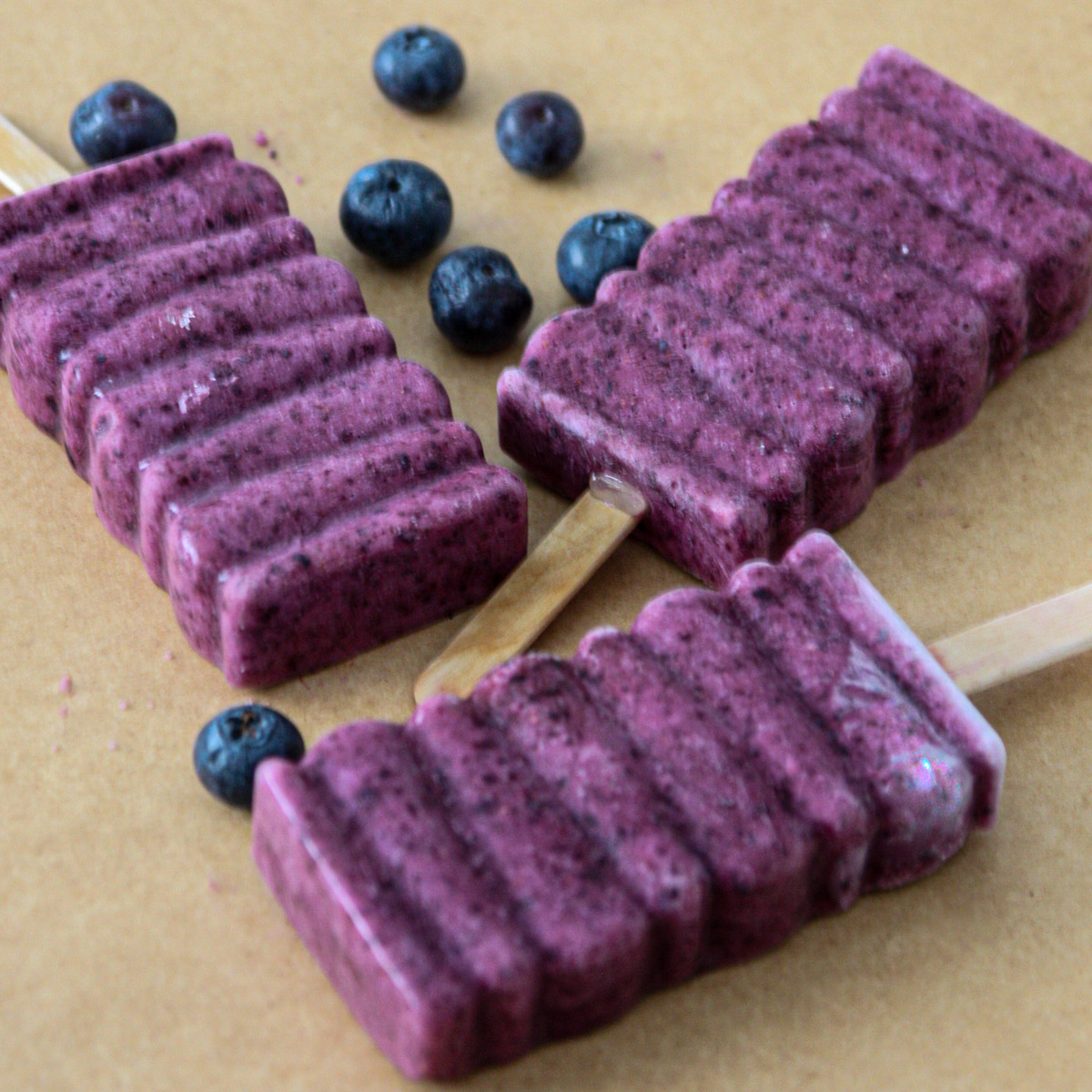 Blueberry Popsicles
