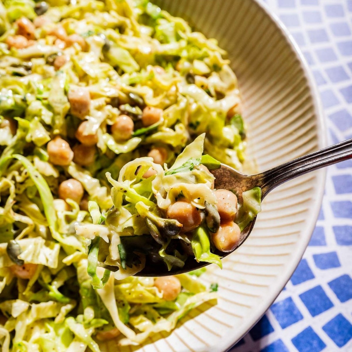 Chickpea Cabbage Salad