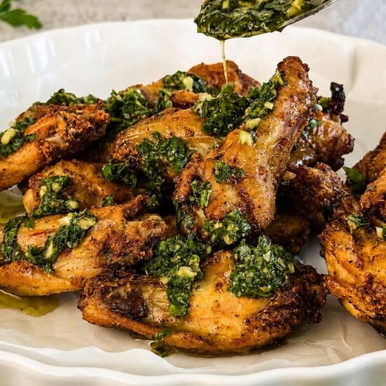 Chimichurri Chicken Wings