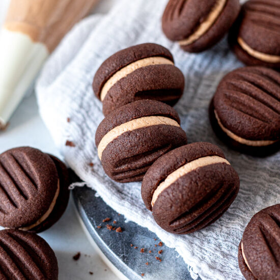 Chocolate Hazelnut Melting Moments