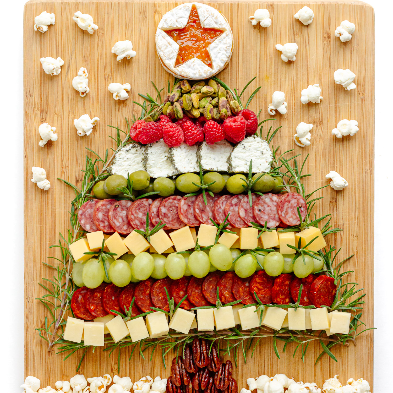Christmas Tree Charcuterie Board