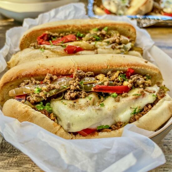 Crockpot Philly Cheesesteak