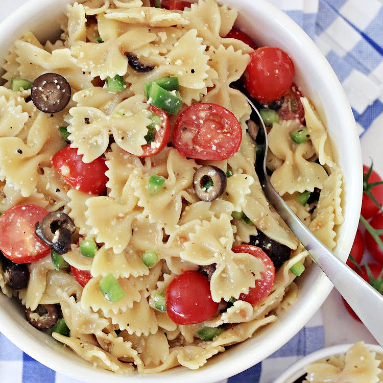 5-Ingredient Bow Tie Pasta Salad