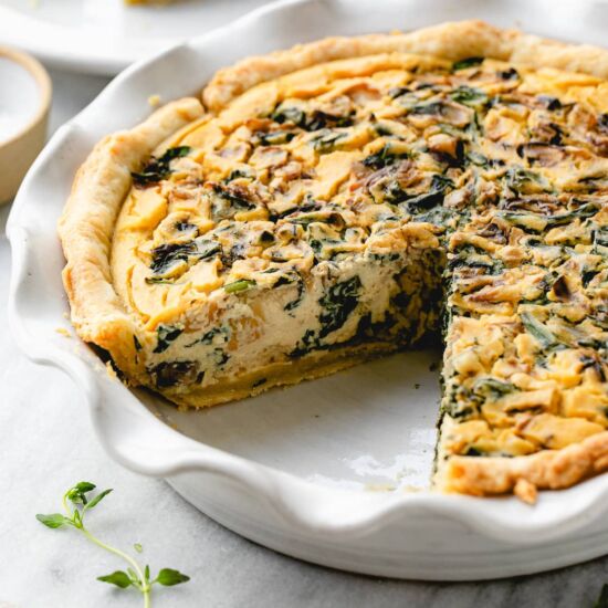 Easy Vegan Quiche
