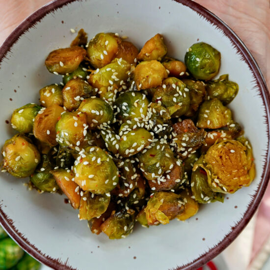 Easy Roasted Brussels Sprouts