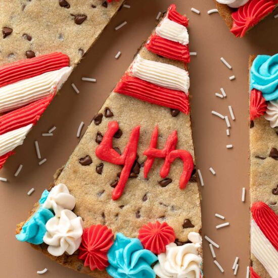 Fourth of July Cookie Cake
