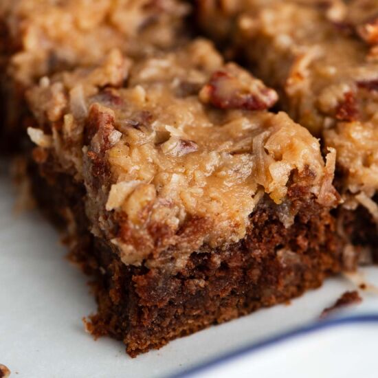 German Chocolate Sheet Cake