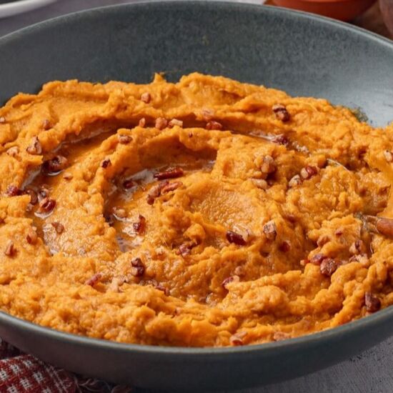 Savory Mashed Sweet Potatoes