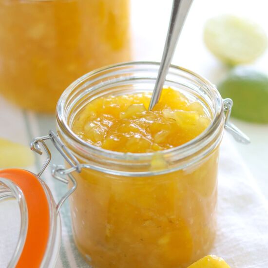 Crockpot Mango Pineapple Jam