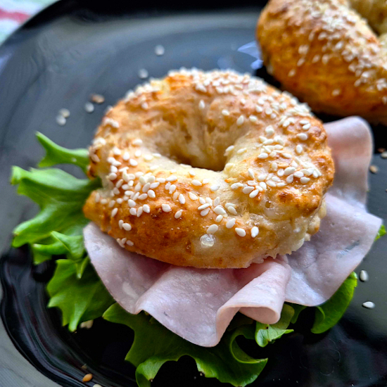 Cottage Cheese Bagels