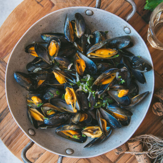 Easy Mussels Mariniere