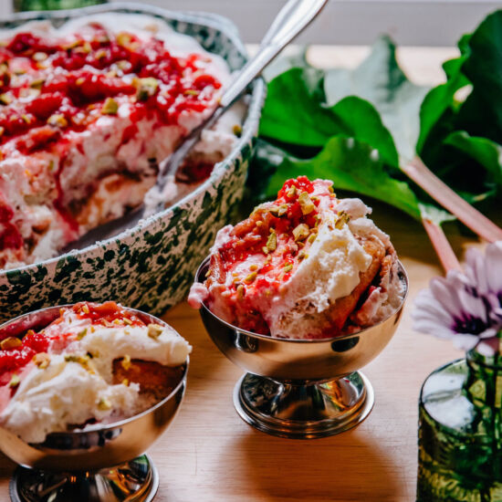 Rhubarb Tiramisu