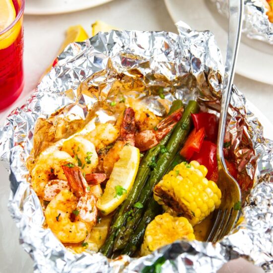 Shrimp Foil Packets