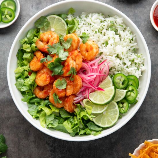 Shrimp Taco Bowls