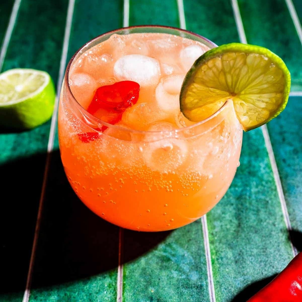 Spicy Watermelon Lime Mocktail