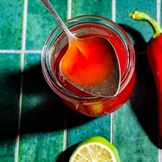 Spicy Watermelon Lime Syrup
