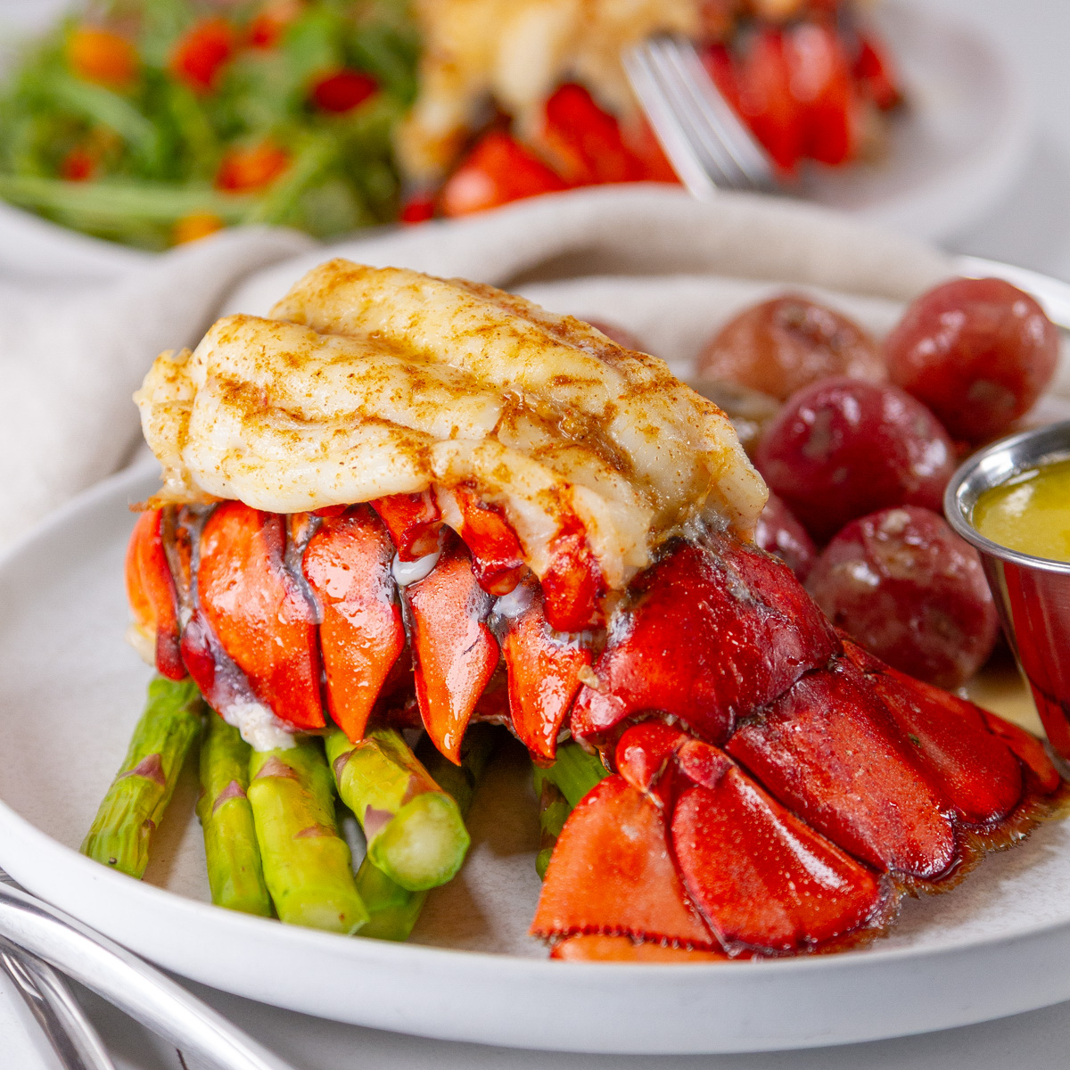 Oven Baked Lobster Tails