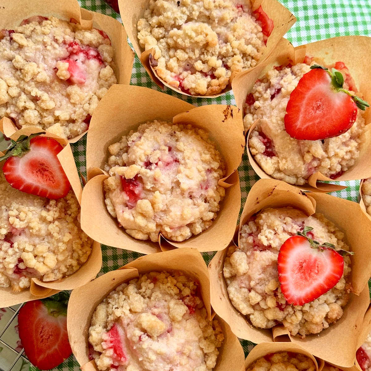 Strawberry Muffins