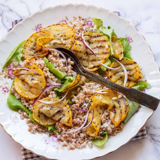 Grilled Zucchini Salad