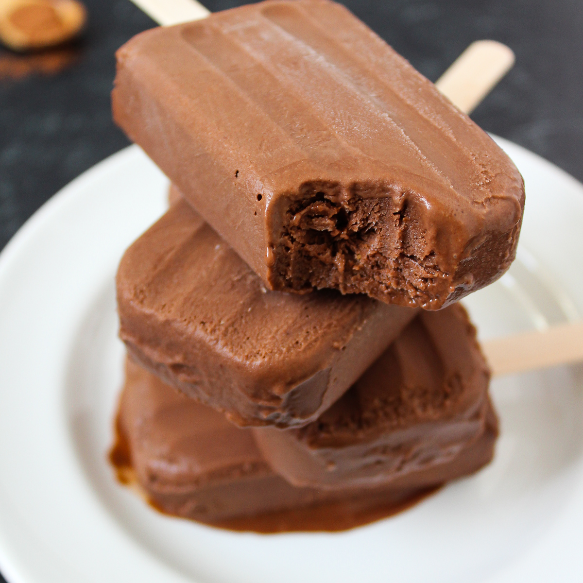 Decadent Vegan Fudgesicles