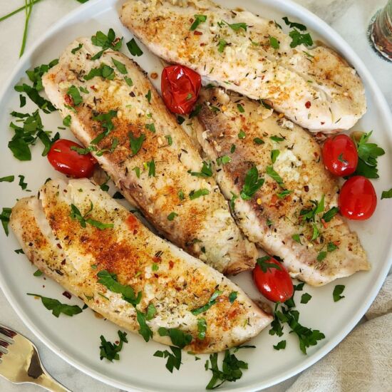 Healthy Baked Tilapia