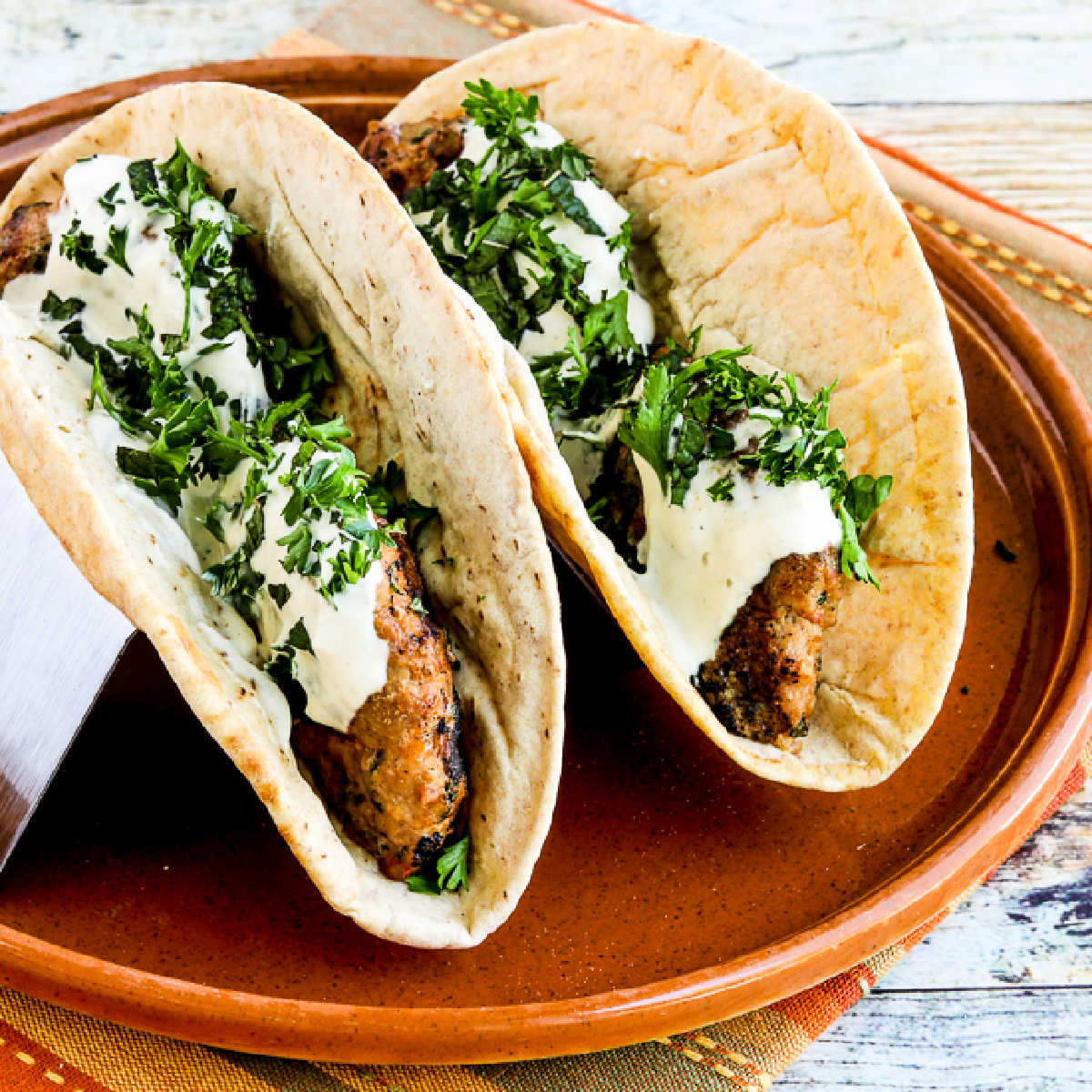 Middle Eastern Turkey Burgers