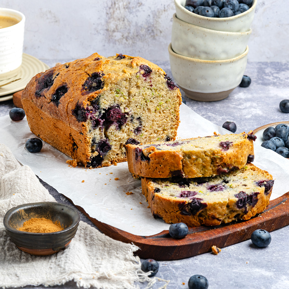 Blueberry Zucchini Bread