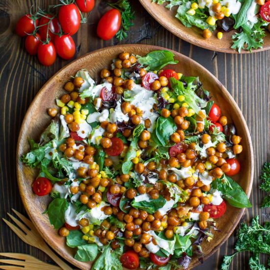 Barbecue Chickpea Salad