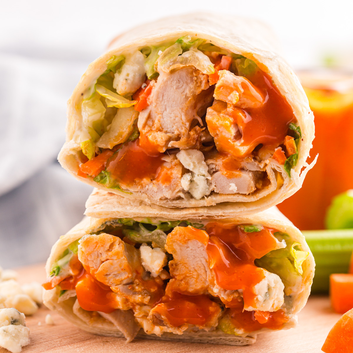 Buffalo Chicken Wraps