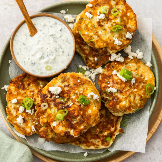 Cauliflower Fritters